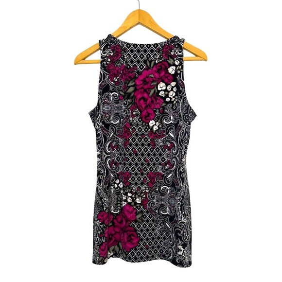 WHITE HOUSE BLACK MARKET Women's Polyester Tank‎ Top Floral Size S - Picture 2 of 8